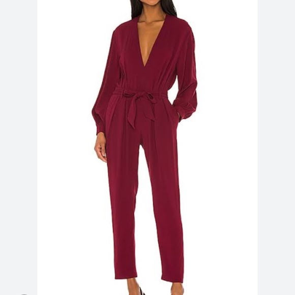 IRO Julliaca Jumpsuit in Hot Pink - Picture 2 of 9